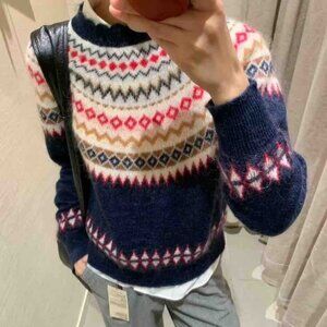 Doen Harvest Fair Isle Knitted Sweater